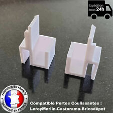 Occasion, Paire de Guides Gauche/Droit Porte Coulissante rail placard Form/Optimum 10mm  d'occasion  Paris XV