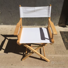 sedia regista legno usato  Conversano