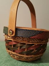 Woven round basket for sale  Monroe