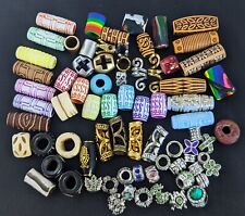 Dreadlock Beads 10 Pack Assorted Hair Jewelry for Small Locs & Braids Dreads for sale  Shipping to South Africa