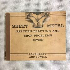 Redacción de patrones de chapa metálica y problemas de tienda - Daugherty 1961 libro de bolsillo segunda mano  Embacar hacia Argentina