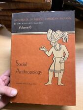 1975" Handbook Of Medio Americano Indios Social Antropología" Vol 6 Libro (P8) segunda mano  Embacar hacia Argentina