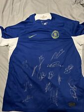 Signed chelsea shirt for sale  ENFIELD