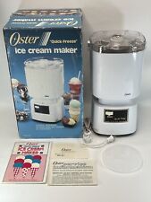 Oster Ice Cream Maker Quick Freeze Vintage 768-08 Used (Very Good Condition) for sale  Shipping to South Africa