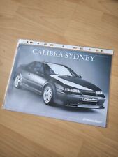 Opel Calibra Irmscher "Sydney" Opel brochure sheet  for sale  Shipping to South Africa