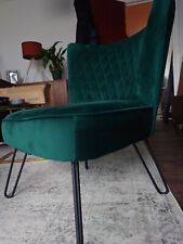 Liesel velvet armchair for sale  HUDDERSFIELD