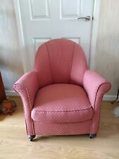 Occasional armchair pink. for sale  LEIGH-ON-SEA