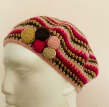 Women pink beret for sale  BELFAST