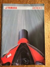 Yamaha sales brochure for sale  NOTTINGHAM