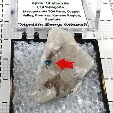 11164 Ajoite Shattuckite (?)Papagoite Mesopotamia 504 Namibia Rare Thumbnail for sale  Shipping to South Africa