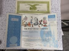 disney stock certificate for sale  Lawrence Township