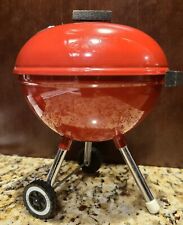 Weber Kettle Smoker Mini Bar-BBQ Grill 8"x 6" Teleflora Advertising. Gift idea!, used for sale  Shipping to South Africa