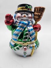 Christmas snowman hinged for sale  Anaheim