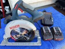 Serra circular Bosch CCS180-B15 18V com 2x 4-Ah baterias compactas e carregador comprar usado  Enviando para Brazil