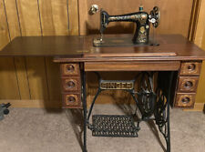 1910 Singer Treadle Sewing Machine 6 drawer cabinet Ornate for sale  Greenville