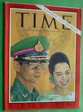 THE KING RAMA IX & QUEEN SIRIKIT OF THAILAND RARO magazine TIME May 27, 1966 na sprzedaż  Wysyłka do Poland