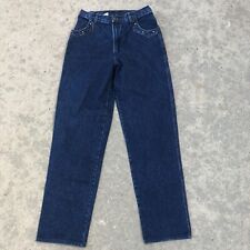 Jeans feminino vintage Rocky Mountain Clothing azul denim sem costas 33/15 EUA comprar usado  Enviando para Brazil