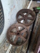 Stationery engine wheels for sale  SALISBURY