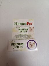 Homeopet digestive upsets for sale  Providence
