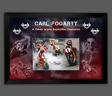 Carl fogarty signed for sale  HALSTEAD