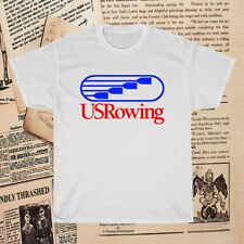 New Team USA US Rowing Logo Men's T-shirt funny size S to 5XL, used for sale  Shipping to South Africa