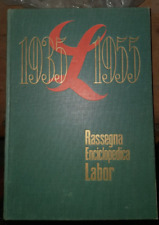 enciclopedia labor usato  Italia
