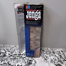 Jenga Vintage Clásico Juego Artesanal Bloques de Madera Milton Bradley 1986 Caja Abierta, usado segunda mano  Embacar hacia Argentina