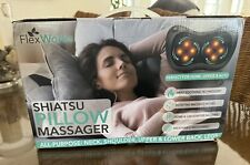 Massageador de pescoço e costas FlexWorks shiatsu travesseiro comprar usado  Enviando para Brazil