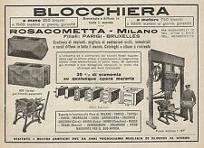 Z0215 blocchiera rosacometta usato  Villafranca Piemonte