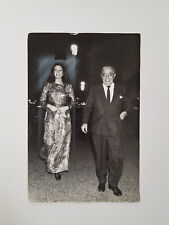 Aristotle Onassis & Chistina at Maxim's - Original Vintage Photo Print 1960s, used for sale  Shipping to South Africa