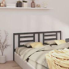 Bed headboard grey for sale  SOUTHALL