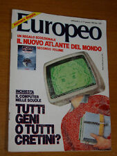 Europeo 1985 lee usato  Italia