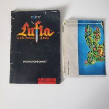 Apenas manual e mapa Lufia & The Fortress of Doom. Snes Leia e veja fotos comprar usado  Enviando para Brazil