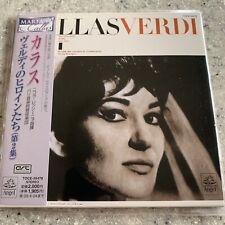 Usado, Maria Callas Sings Verdi Arias Japão mini LP capa de papel CD Obi ANGEL comprar usado  Enviando para Brazil