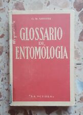 Glossario entomologia g.m. usato  Brescia
