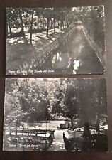 1950ca Terme Telese (Benevento) - fonte e canale del "cerro" - lotto 2 cartoline, usado comprar usado  Enviando para Brazil