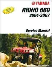 2004-2005-2006-2007 Yamaha Rhino 660 ( YXR660 ) UTV Manual de Serviço COMBBOUND comprar usado  Enviando para Brazil