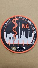 Polizei patch notarzt gebraucht kaufen  Deutschland