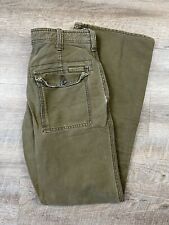 Pantalones gruesos de sarga American Eagle Bootcut para hombre talla 32 X 32 verde oliva, usado segunda mano  Embacar hacia Argentina