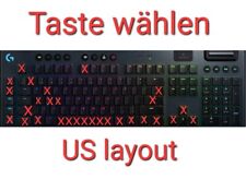 Ersatz-Tasten für Logitech G915 & G815 Gaming Tastatur. NUR TASTE. Orginal US comprar usado  Enviando para Brazil