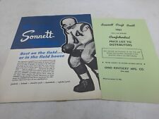 Folheto publicitário de equipamentos esportivos outono e inverno 1961 soneto lista de preços comprar usado  Enviando para Brazil