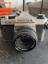 Asahi Pentax K1000 - 35mm Film Camera - 50mm Lens - Photo Antique Old , used for sale  Shipping to South Africa