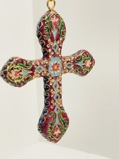 Vintage cloisonné cross for sale  Millington