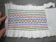 Finished geometric smocked for sale  Tampa