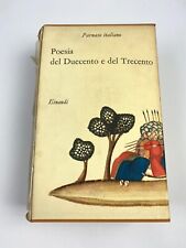 Poesia del duecento usato  Italia
