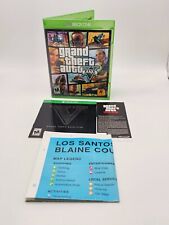 Grand Theft Auto V Five (Microsoft Xbox One, 2014) com Mapa + Manual Usado comprar usado  Enviando para Brazil