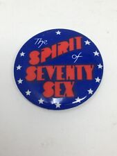 Vintage porn pinback for sale  Broomfield