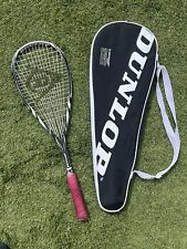 Dunlop Biomimetic Mac Squash Racket With Carry Case Cover Aero Skin for sale  Shipping to South Africa