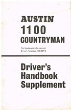 Austin 1100 mk1 for sale  MANSFIELD