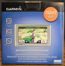 Usado, Paquete completo de navegación GPS asistente personal de viaje Garmin Nuvi 660 segunda mano  Embacar hacia Argentina